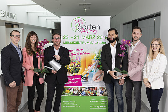Das Team der Garten Salzburg 2019 freut sich auf einen bunten Ausstellermix